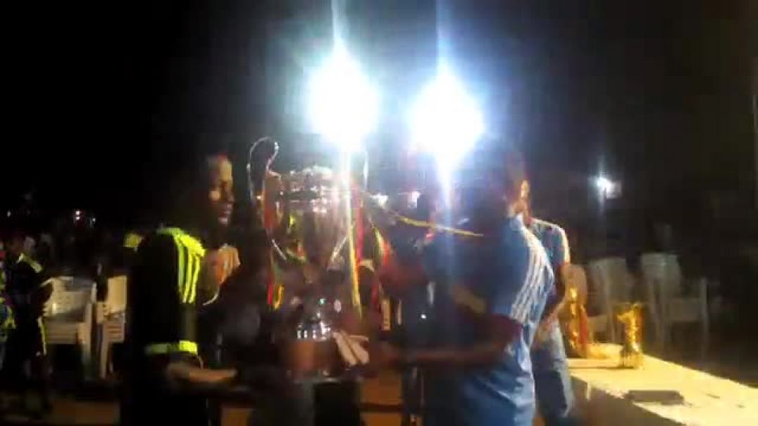 ⁣Remise de trophée aux vainqueurs du tournoi Noudewenou. Trinité Singbo.mp4