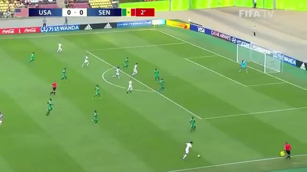 Coupe du monde U17. L'avalanche de buts du Sénégal contre les USA.