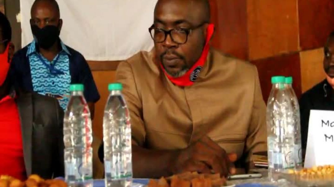 ⁣Cameroon Tchuisseu Ngamwa Luciano responsable de a communication  Ascafoot  par Vincent Kamto