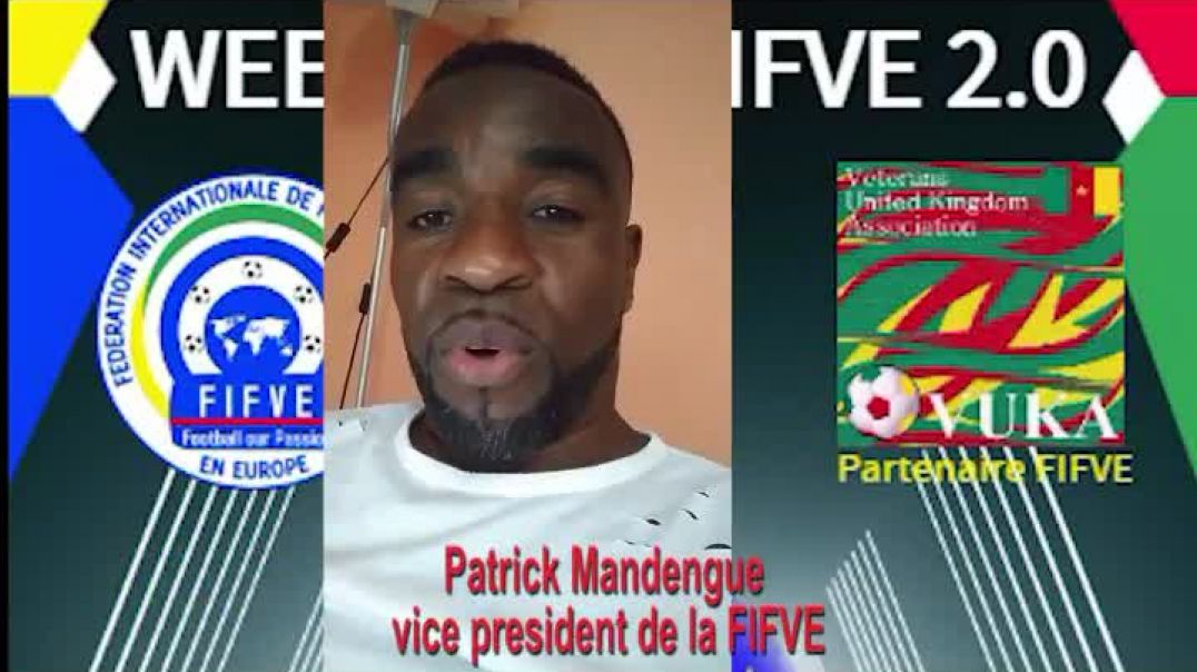 ⁣[Cameroun] Patrick Mandengue vice President de la fifve par Vincent Kamto