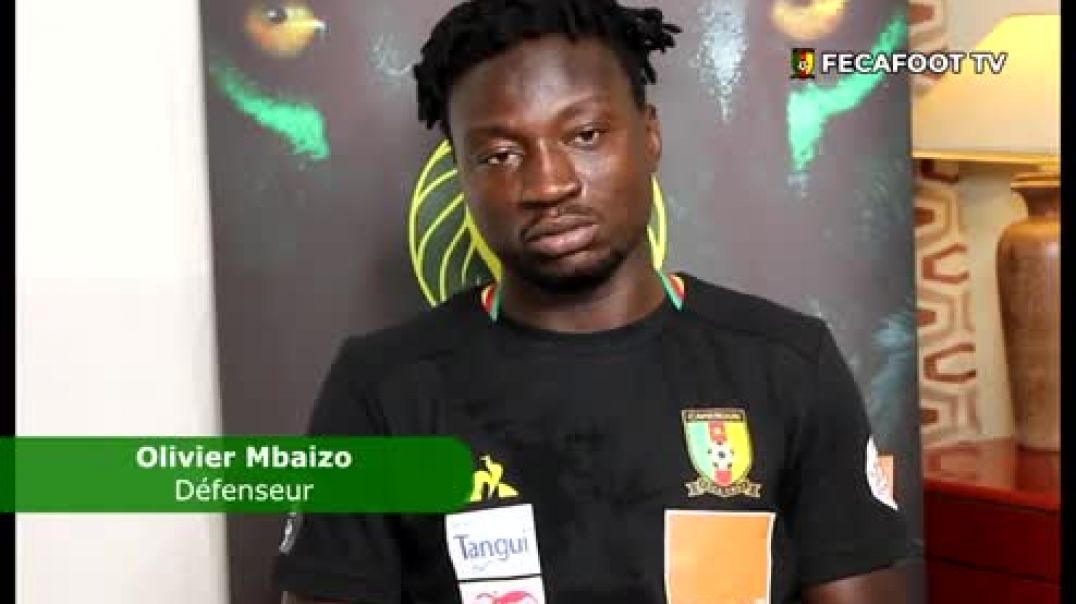 ⁣[Cameroun] Olivier mbaizo satisfaction de sa convocation