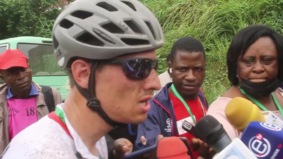 ⁣[CAMEROUN] 17e  Tour du Cameroun Réactions des Cyclistes a Douala