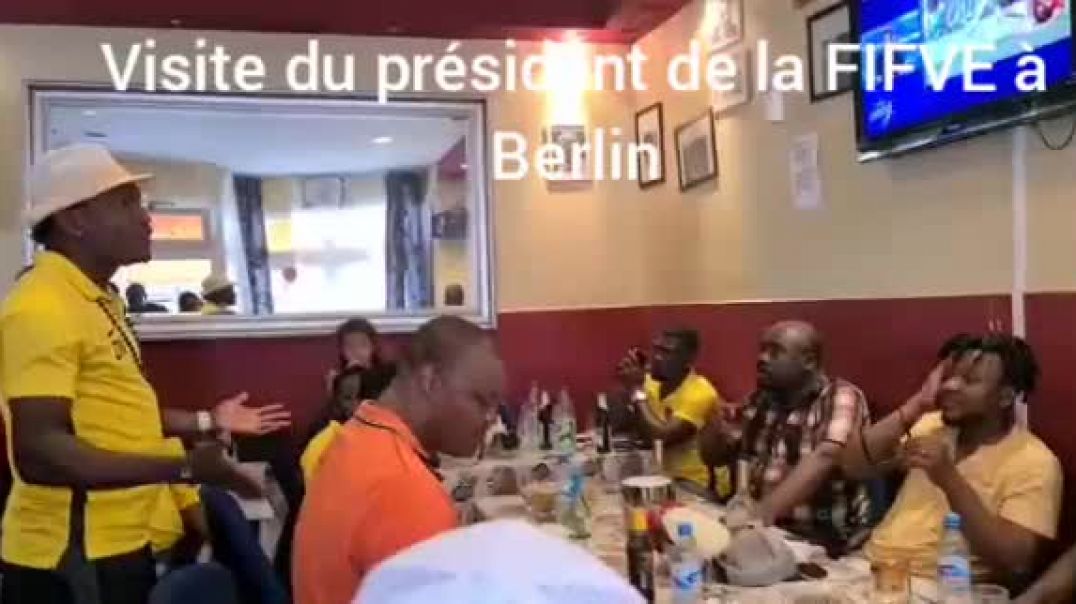 ⁣[Cameroun] visite du président de la FIFVE a Berlin