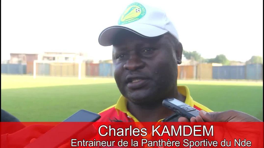 Cameroun Charles Kamdem Entraîneur de la Panthère Sportive du Nde