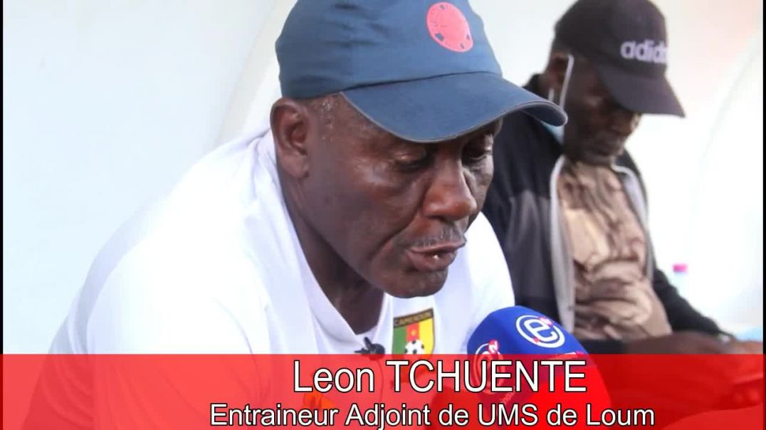 ⁣Cameroun Léon Tchuente Entraineur Adjoint UMS de Loum