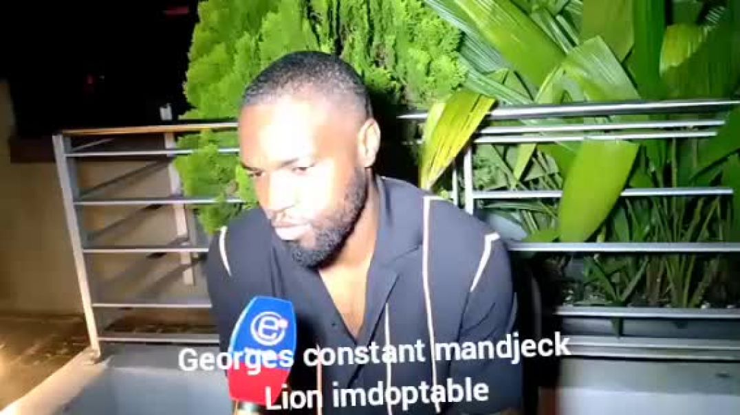 ⁣[Cameroun] entretien avec le lion Georges constant mandjeck
