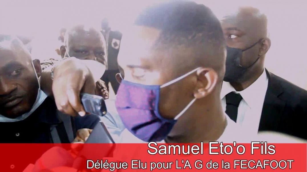 Cameroun Réaction de Samuel Etoo fils après son élection dans le Littoral