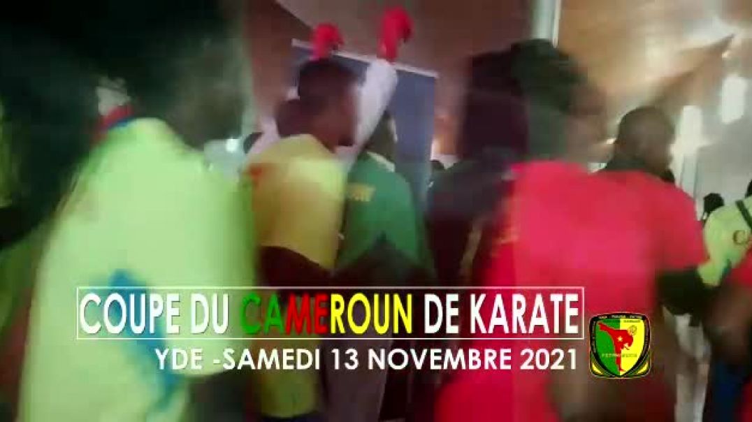 ⁣Coupe du Cameroun de karaté