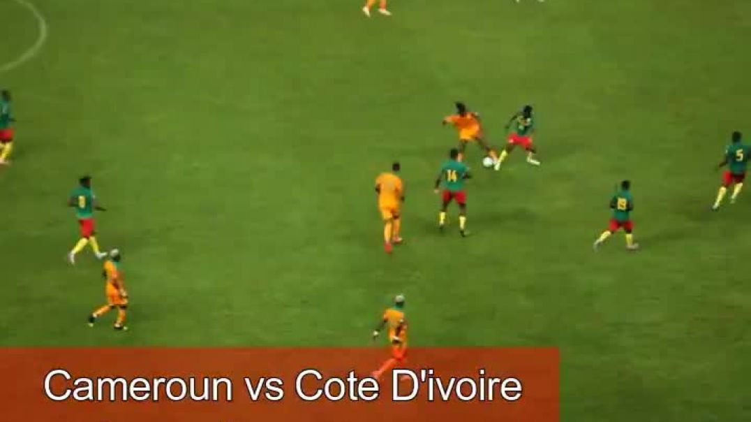 ⁣Cameroun les Actions du Match Cameroun Vs Cote d Ivoire