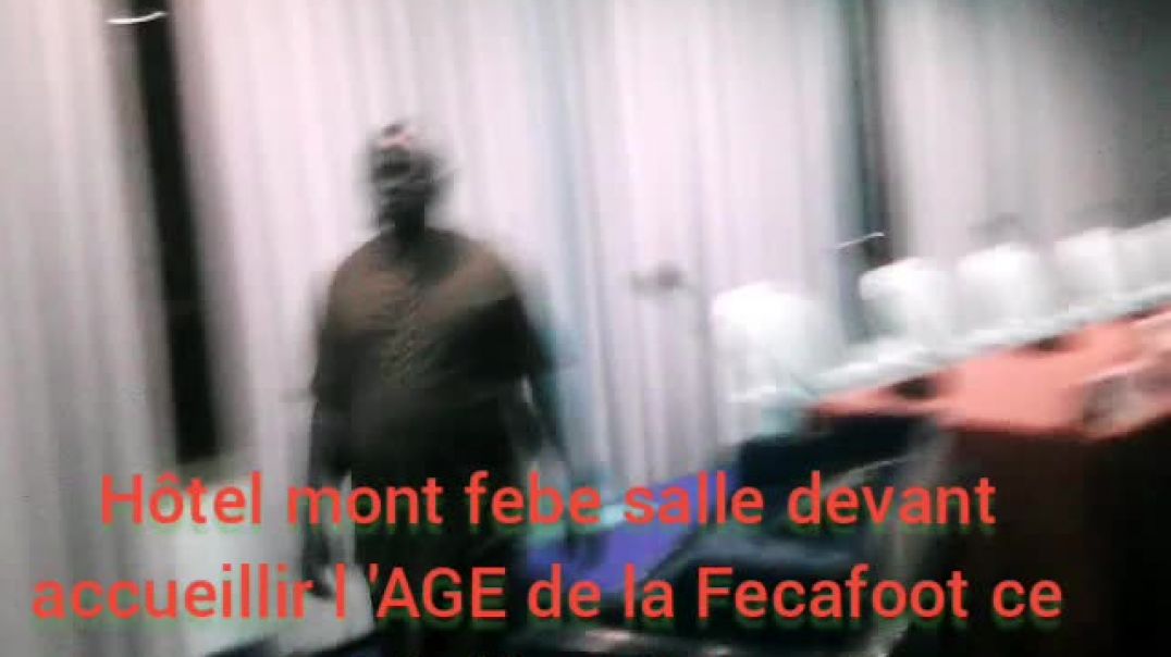 [Cameroun] élections Fecafoot 2021 l hôtel mont febe est de prês pour accueillir les délégués