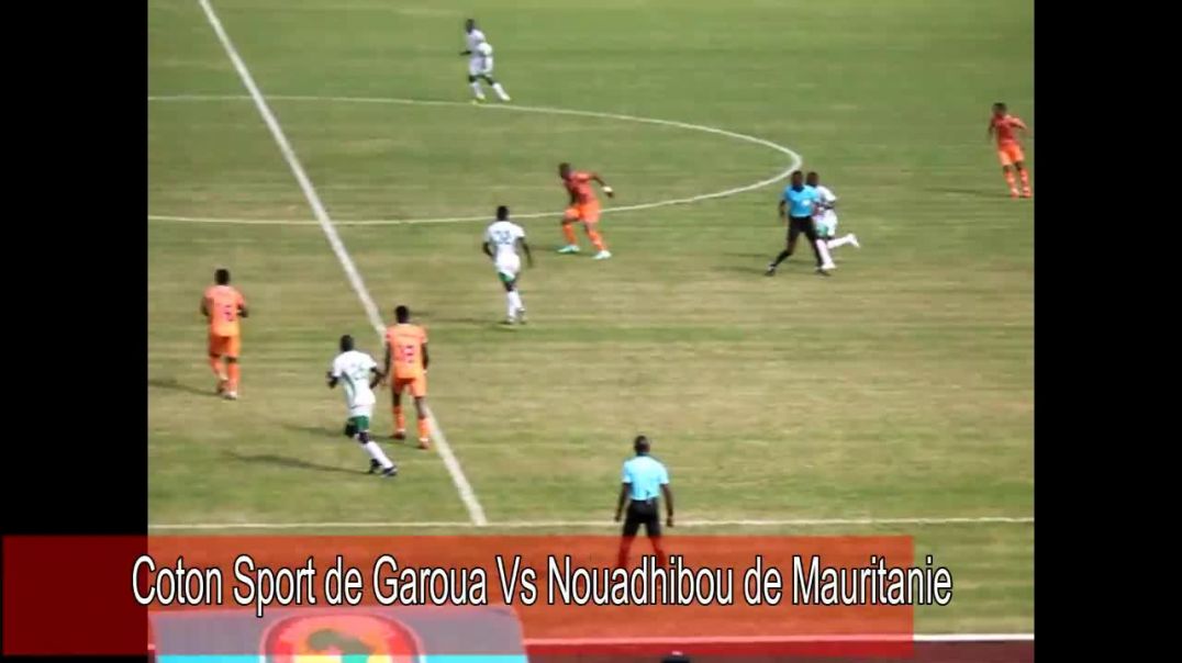 ⁣Cameroun 8e de finale Retour coupe de la CAF coton sport Vs FC Nouadhibou