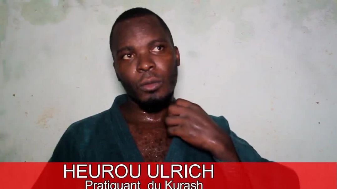 ⁣Cameroun Heurou Ulrich  pratiquant du Kurash