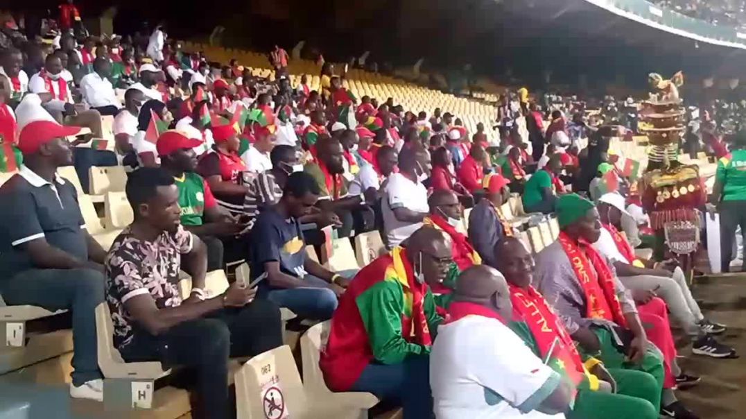 Cameroun Can total énergies Cameroun 2021 Yaoundé mfandena début de la rencontre Burkina vs Cameroun