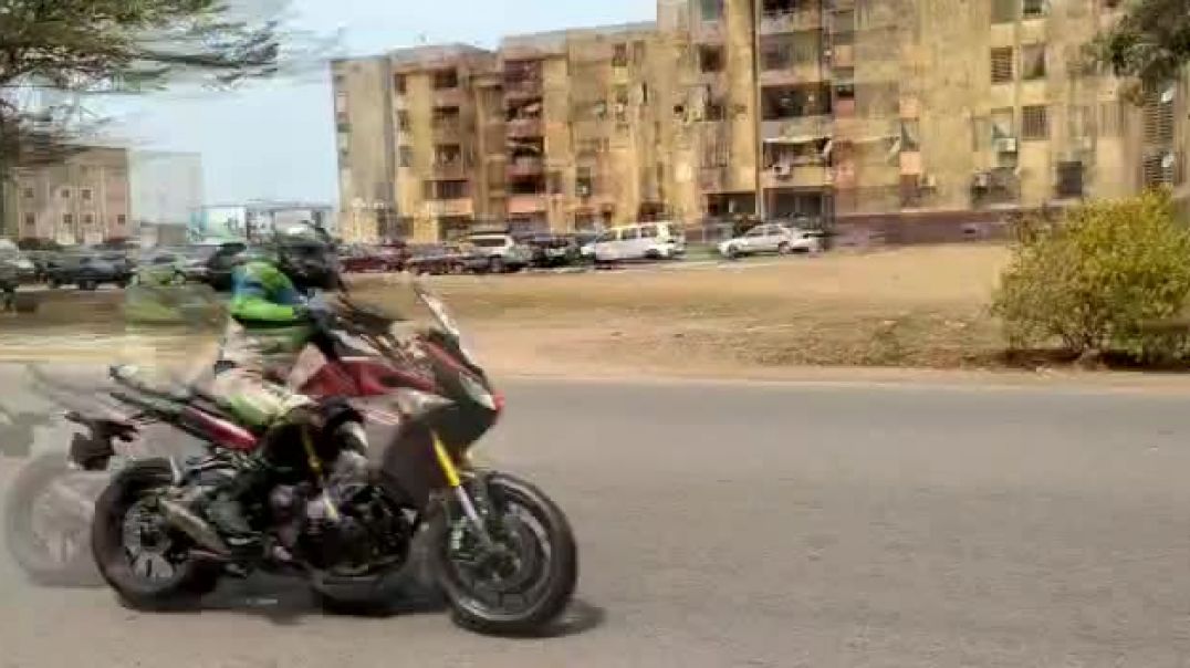 Grand Prix moto à Douala