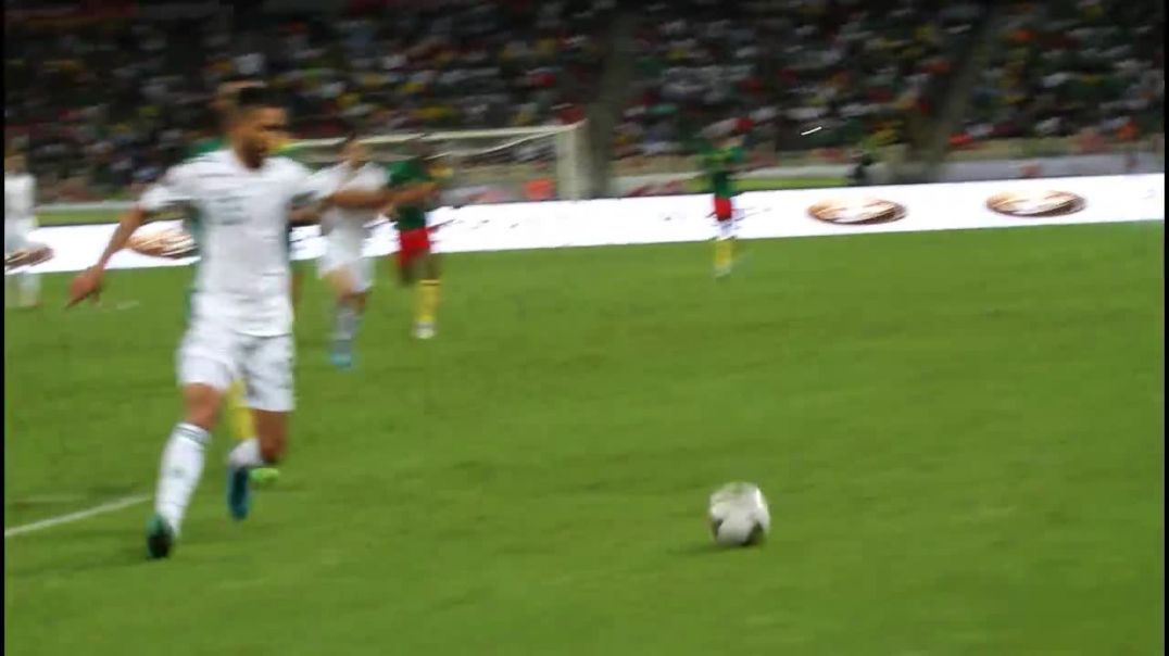 Cameroun Action du Match Cameroun Vs Algérie