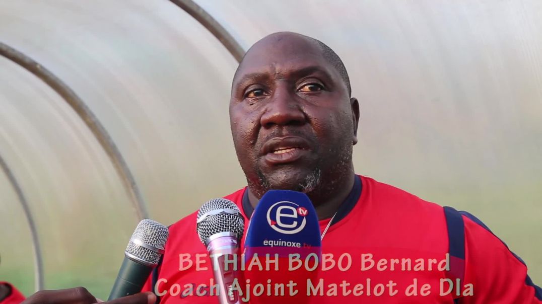 ⁣Cameroun Réactions de Bethial Bobo Bernard  Coach Adjoint de Matelot De Douala