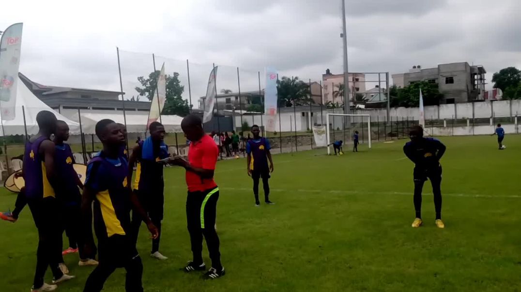 ⁣[Cameroun] chedjou sports consulting début de la Rencontre Real de New Bell vs As Nylon