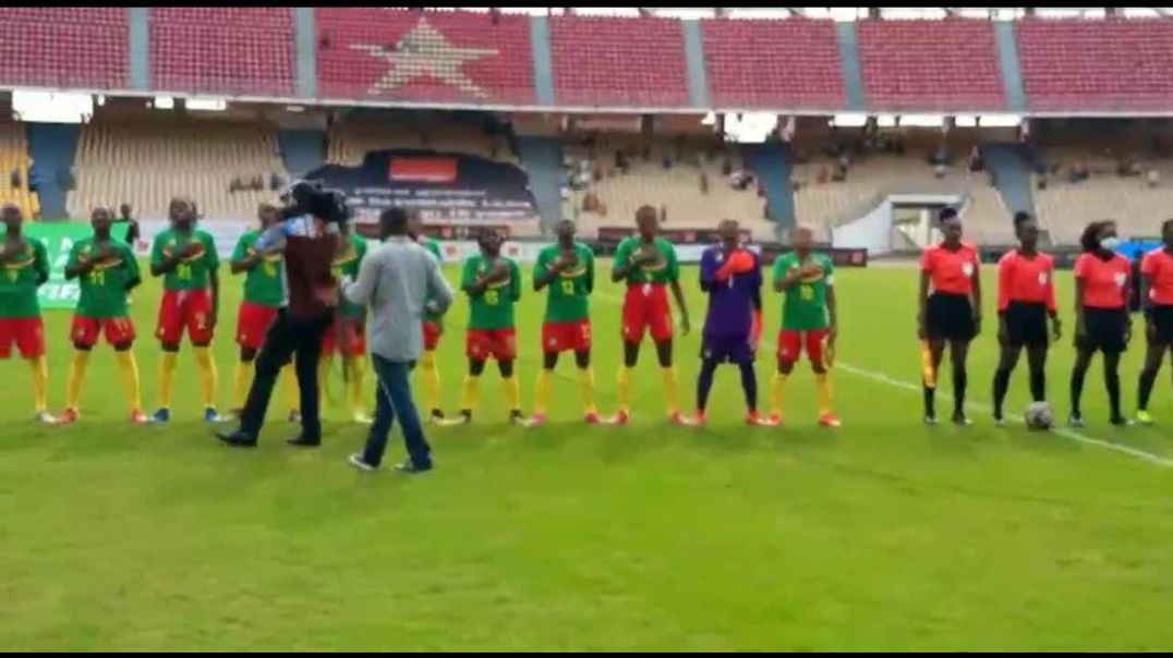 ⁣Cameroun Éliminatoire coupe du Monde féminin U17 Début de la rencontre  Cameroun vs Zambie