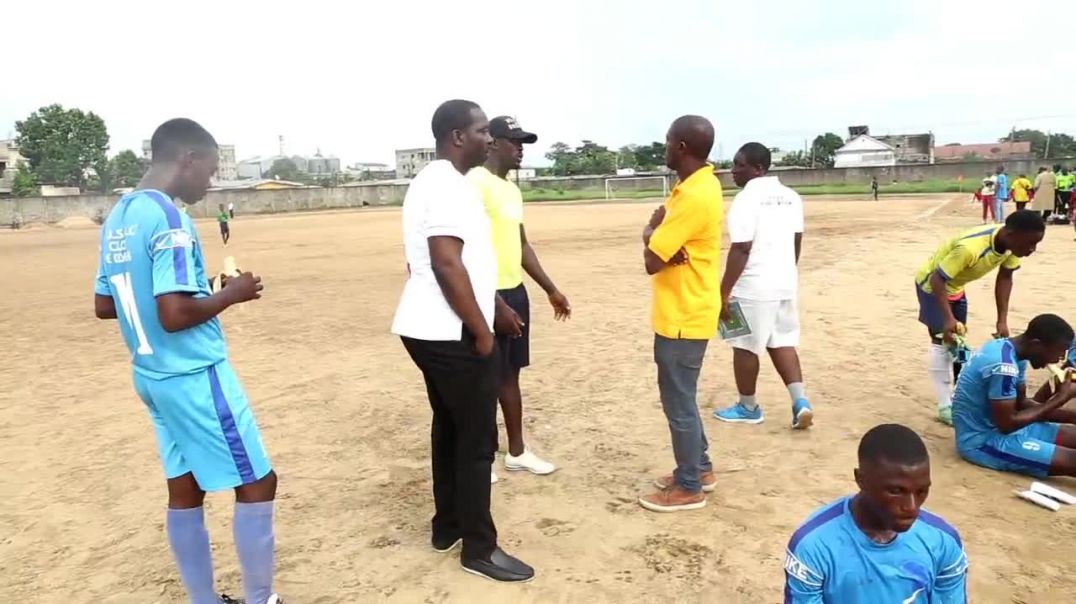 ⁣Cameroun Consigne des Coaches de la Rencontre AJSAC de douala Vs Espace Foot Horizon