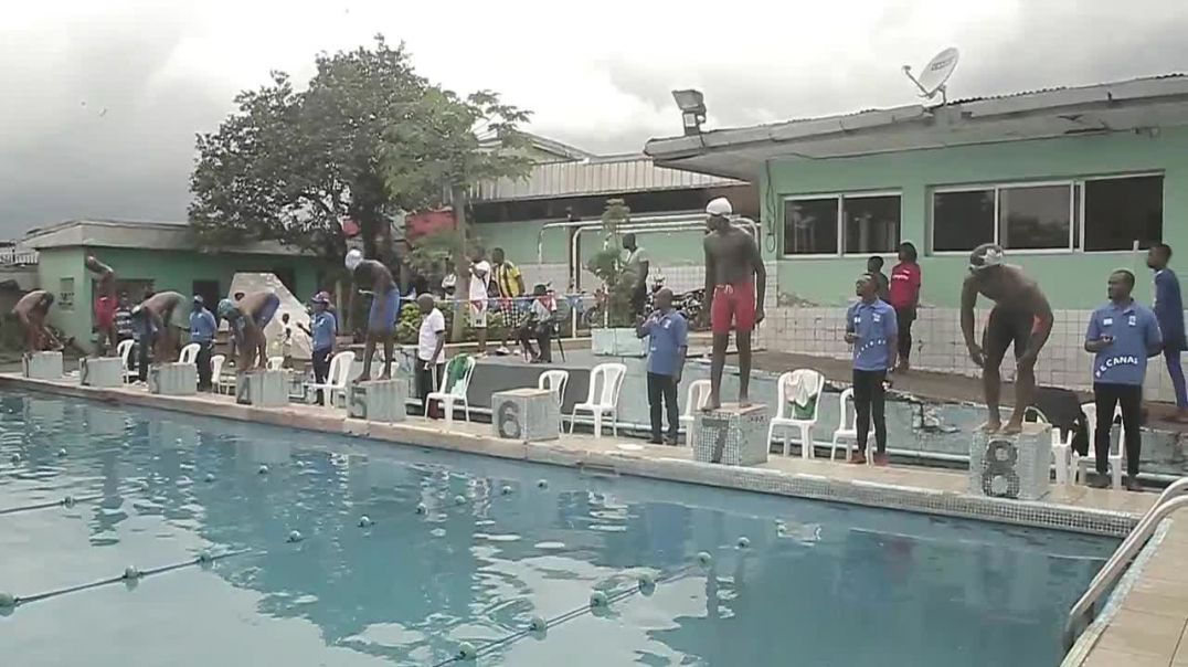 ⁣[Cameroun] Suspense dans la piscine olympiques de Douala ce samedi