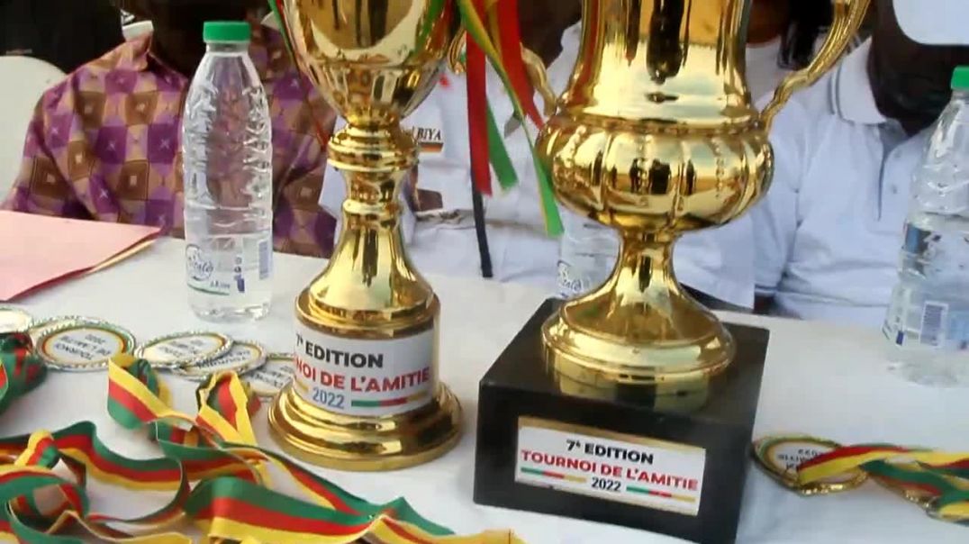 ⁣[Cameroun] action de la Finale du Tournoi de l Amitié ici au Stade Camtel