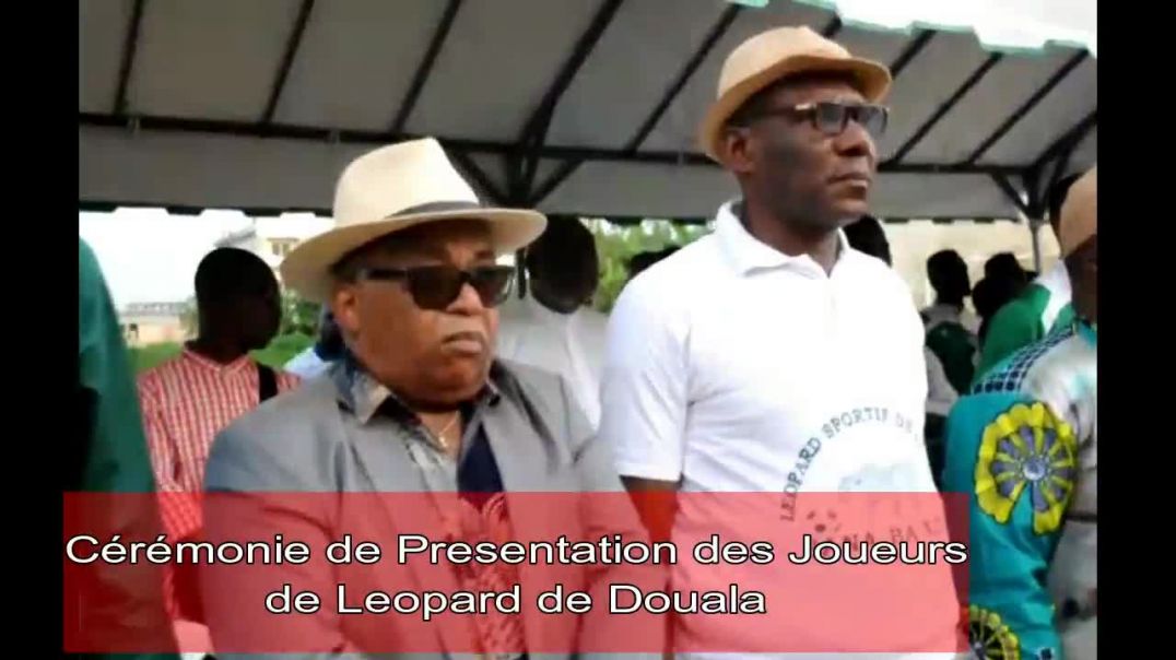 [Cameroun] Cérémonie de presentation des joueurs de Leopard de Douala
