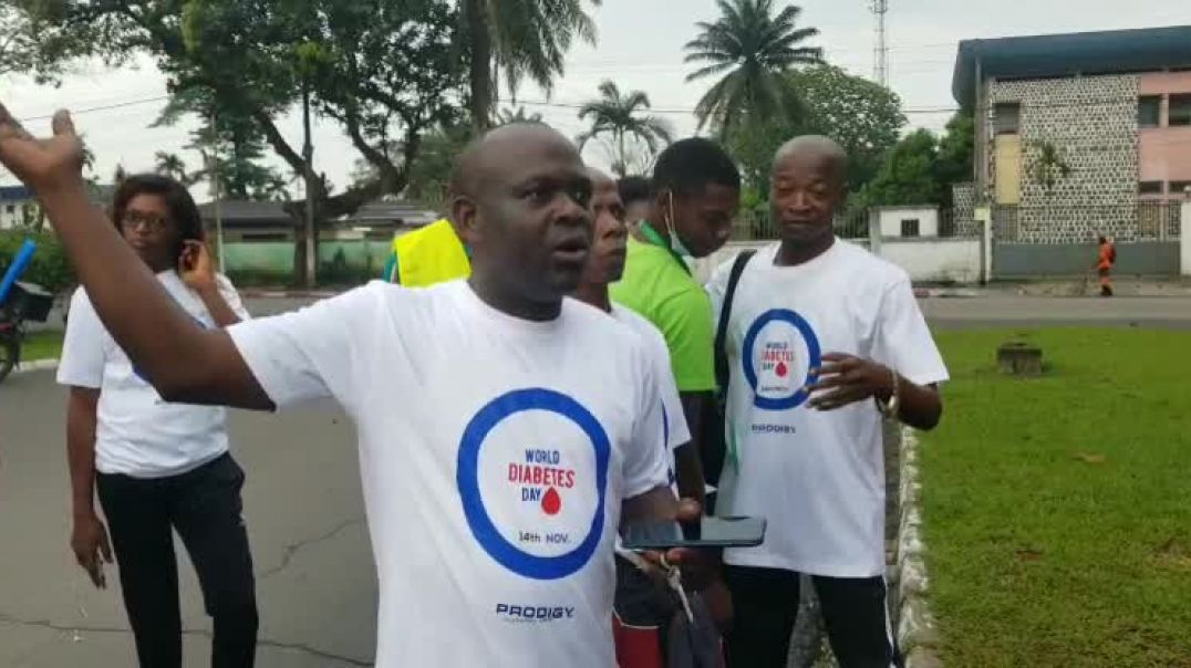 ⁣[Cameroun] mayer évén sarl organise une marche  contre le diabète à douala