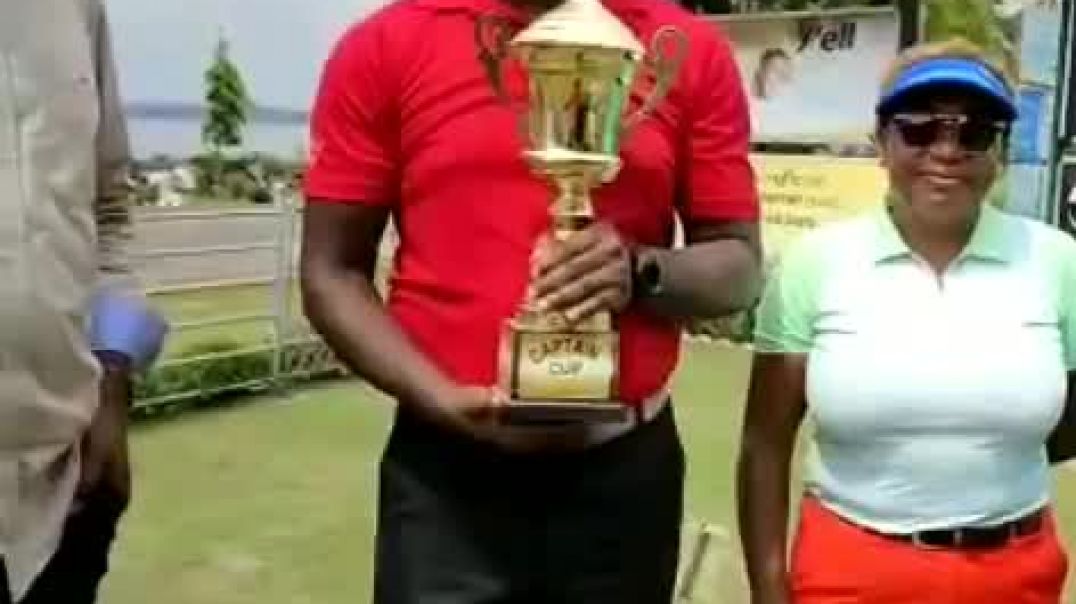 [Cameroun] remise de trophée  au golf practice de douala