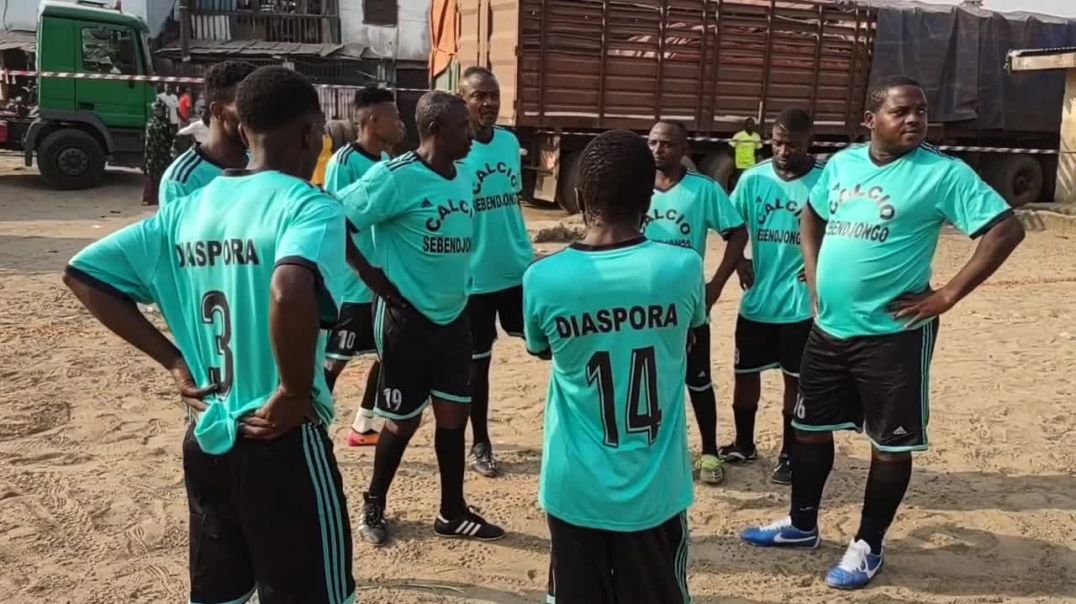 ⁣[Cameroun] finale de fin de saison calcio sebendjongo échauffement