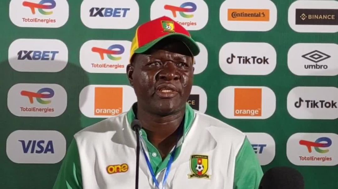 ⁣[Cameroun] uniffac U17 Cameroun 2023 réaction de Jean Pierre fiala fiala coach des lions U17