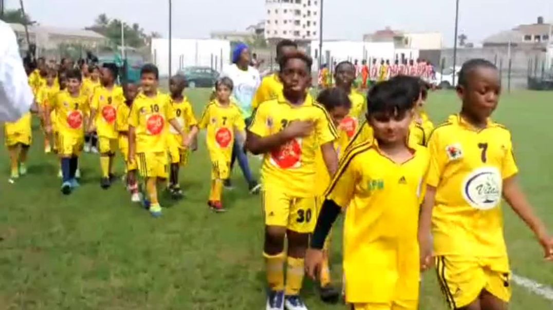 ⁣[Cameroun] défilé des équipes engagées dans le championnat jeune du Cameroun