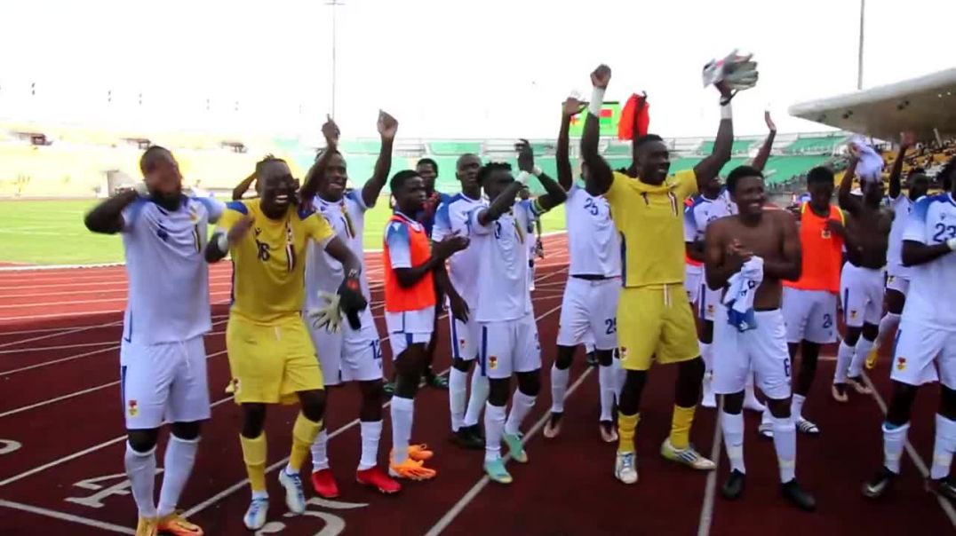 ⁣Cameroun la joie débordante des fans de la RCA  ici au stade de la Réunification de Douala