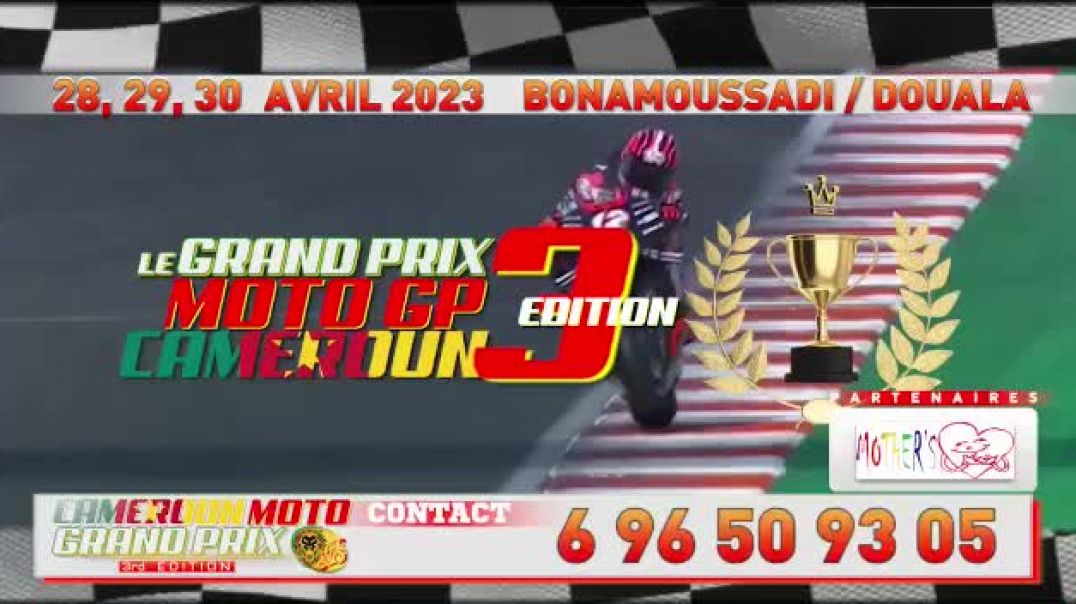 ⁣Racing237 - Grand Prix Moto GP Cameroun - 3ième Edition