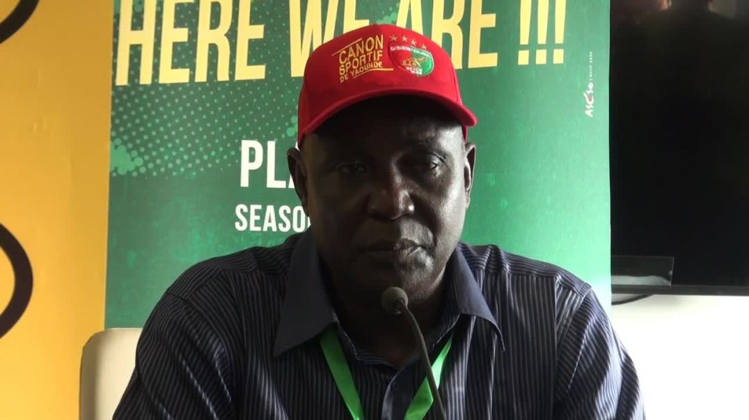 ⁣[Cameroun] Play offs 2023 Réaction du coach Canon de Yaoundé