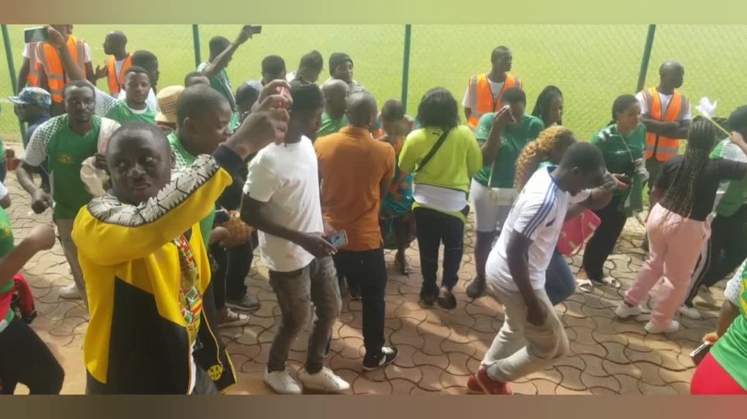 ⁣[Cameroun] inter poule 2023  ambiance au stade annexe de yaounde