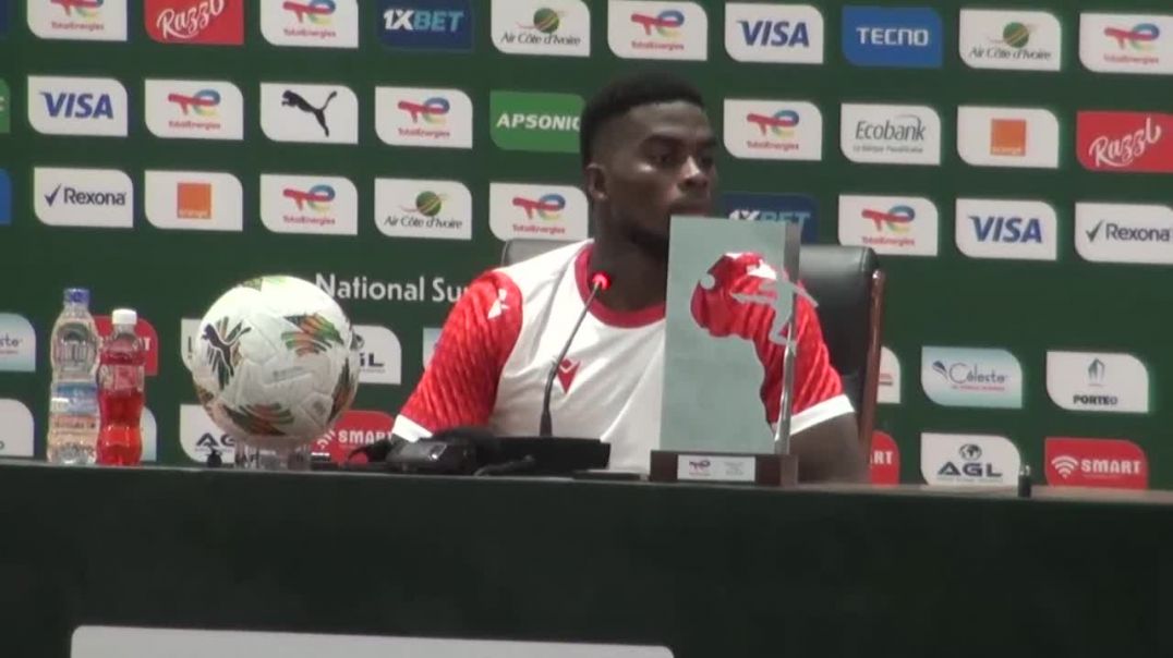 ⁣[cote d'ivoire]  Reaction de l' homme du Match de la rencontre Nigeria vs Guinée  équatori