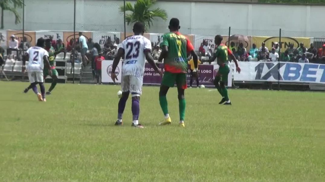 ⁣[Cameroun]Action de la Rencontre Canon sportive de yaoundé vs  Colombe du Dja et Lobo