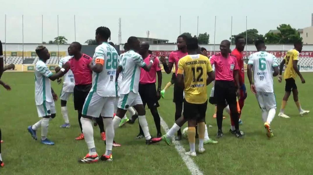 ⁣[Cameroun]7e Journée des Plays Offs UP Début Coton vs Dynamo