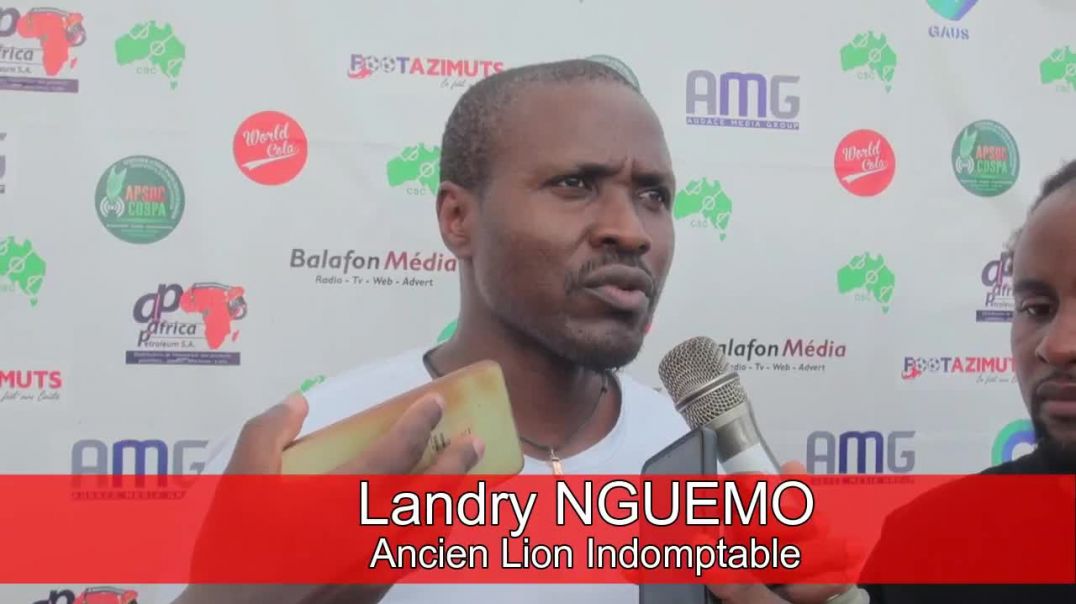 ⁣[Cameroun]3e edition du Tournoi CSC 2e Journée Entretion avec Landry NGUEMO ancien Lion Indomptable