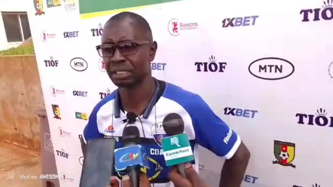 ⁣[Cameroun] Jules Ferry Noubissi entraîneur de renaissance de ngoumou