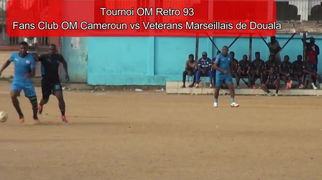 ⁣[Camerou]Action de la rencontre Fans club OM Cameroun vs Veterans Marseillais de Douala