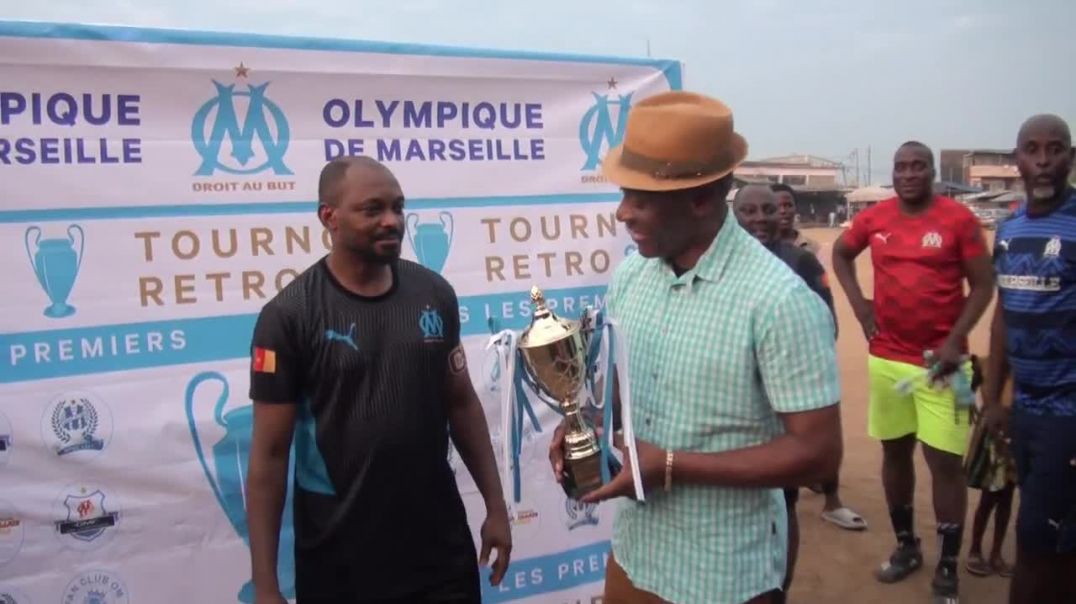 ⁣[Cameroun] Finale du Tournoi OM Retro 93 Édition 2024 Fan Club OM Cameroun Vainqueur