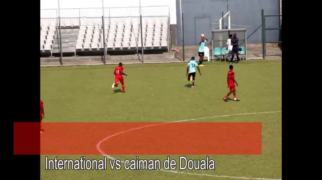 ⁣[Cameroun]Championnat Ligue Regionale du Littoral Action de la Rencontre International vs Caiman de