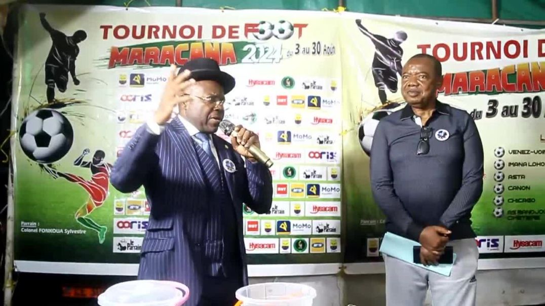 ⁣[Cameroun] Dr Roger NJITCHOUA 2e Adjoint au Maire de la Ville de Douala Promoteur du Tournoi