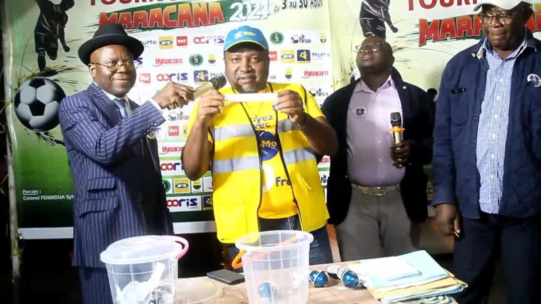 ⁣[Cameroun] Tirage au sort des poules des Champions du Tournoi Foot Maracana 2024