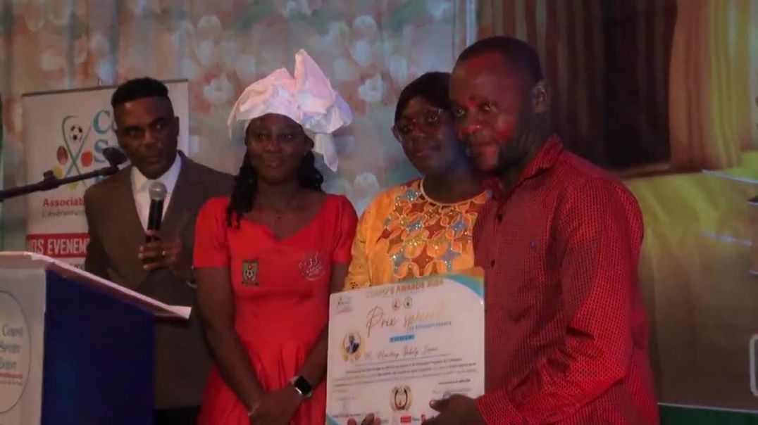 ⁣[Cameroun]Corpo's AWARDS 2024 Remise de prix d 'encouragement aux acteurs oeuvrant pour la