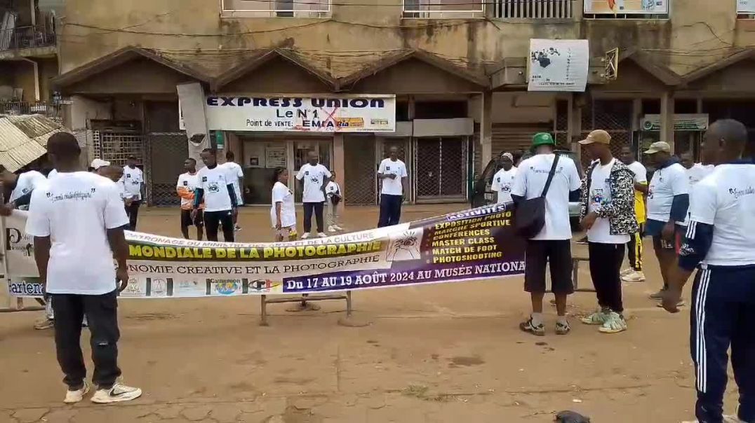 ⁣[Cameroun] journée mondiale de la photographie le sport les photographes