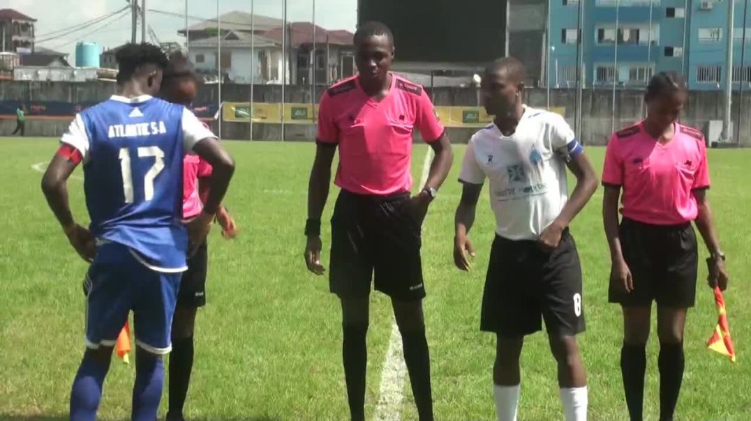 ⁣[ Cameroun] tournoi de Pré Saison Début de la Rencontre Atlantic de Kribi Vs Real Foot de New Bell