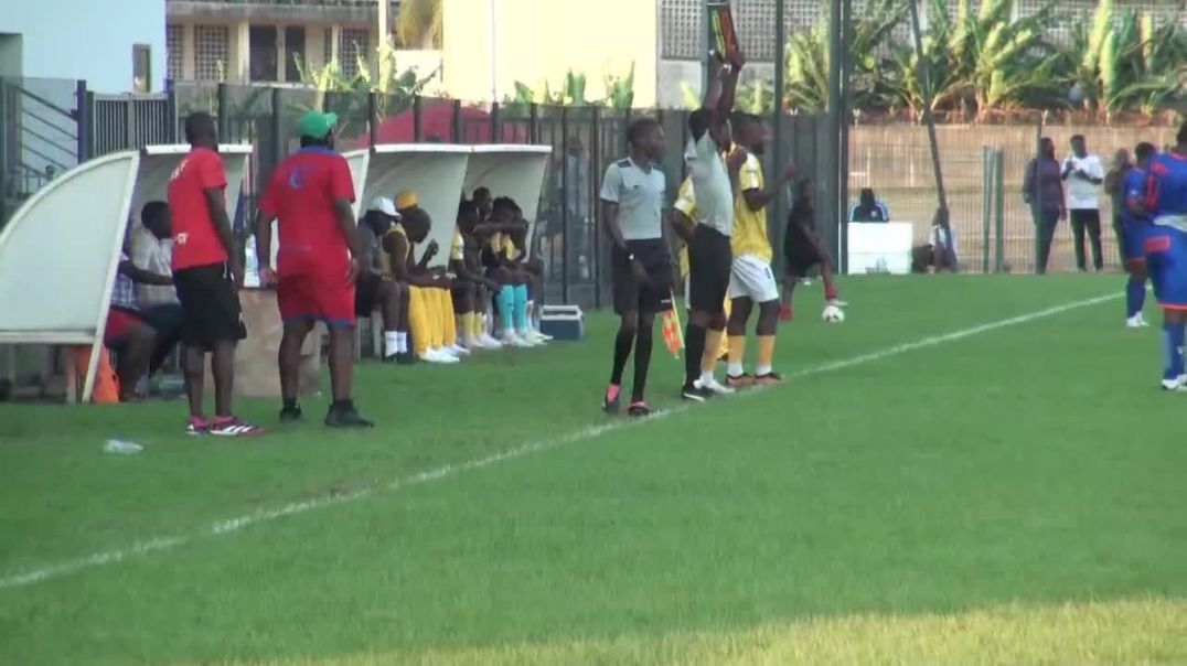 ⁣[ Cameroun] Tournoi de Pré Saison Action de la rencontre Dauphine Académie vs Dynamo de Douala