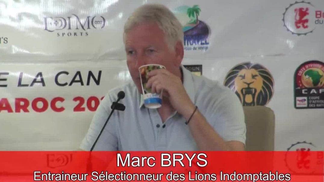 ⁣[Cameroun] Cameroun vs Zimbabwe Conférence d'Après Math du Coach marc BRYS